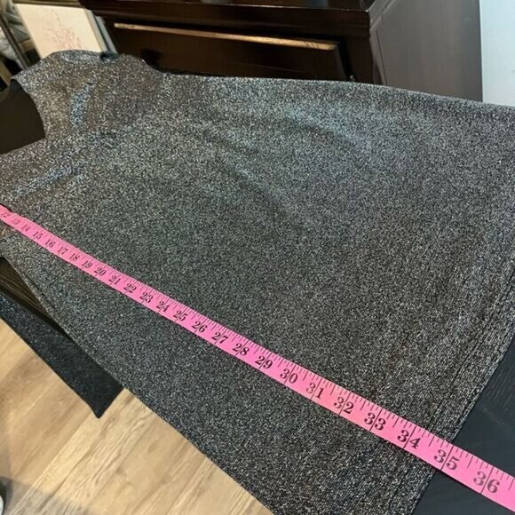 Noisy May Women's Silver Glitter Wrap Style Party Dress Small Black Size Small - Picture 7 of 12